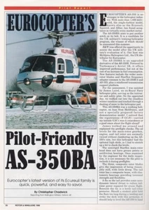 AS-350BA Helicopter Aircraft Report 9/25/2022i - Picture 1 of 1