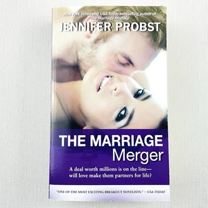 The Marriage Merger by Probst Jennifer Paperback Book - 9781476744919 - Picture 1 of 11
