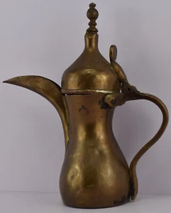 Coffee Pot Islamic Antique Dallah Oman Dubai Qatar Saudi Yemen - Picture 1 of 12