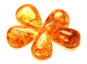 43.20 Cts. Natural Genuine Old Baltic Amber Untreated Certified Gemstone