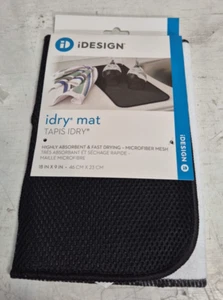 iDesign iDry Dish Drainer Mat Small – Quick-Drying, Absorbent Drying Solution - Picture 1 of 9