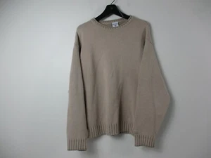 Maglione Columbia uomo girocollo medio manica lunga beige maglia pullover cotone - Foto 1 di 12