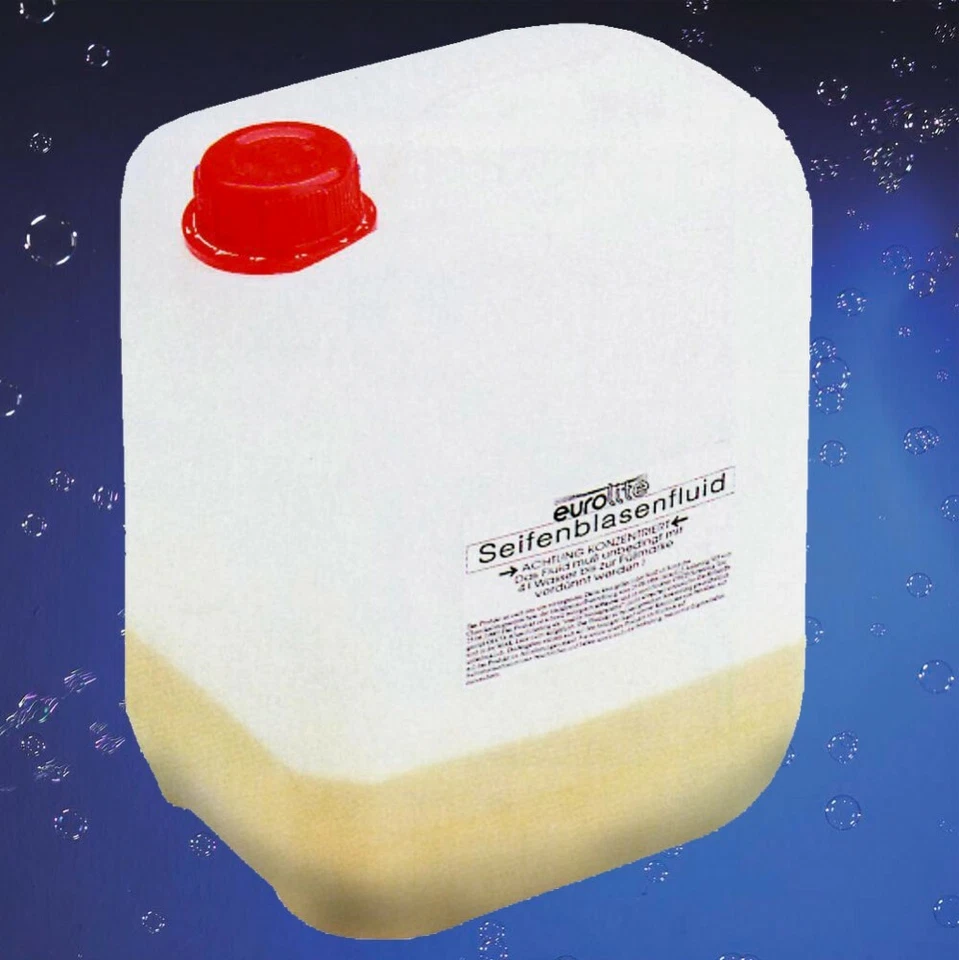 (3,60€/1l) Luft Blasen Konzentrat 5L hochwertig Party Effekt Seifenblasen Kinder - Bild 1 von 3