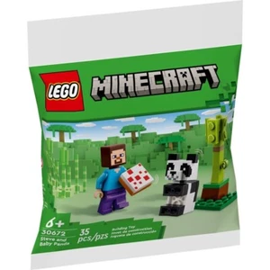 LEGO 30672 Minecraft Steve y Baby Panda Polybag - Imagen 1 de 1