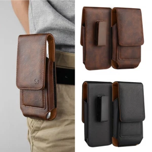 Belt Clip Men's Phone Holster For iPhone 15 / 15 Pro / 15 Pro Max / 15 Plus / 14 - Picture 1 of 19