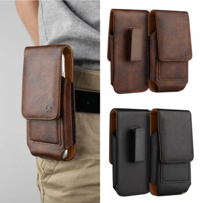 Belt Clip Men's Phone Holster For iPhone 15 / 15 Pro / 15 Pro Max / 15 Plus / 14 - Image 1 of 4