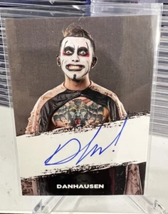 Danhausen auto hand signed rookie card very nice very evil aew - Picture 1 of 9