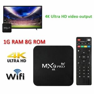 Smart Tv Box Multimediale Universale WiFi Android 4K Alta Definizione USB HDMI