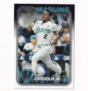 (12) LOTE DE TARJETAS BASE 1 SERIE TOPPS JAZZ CHISHOLM Jr. 2024 #223 new york yankees - Imagen 1 de 1
