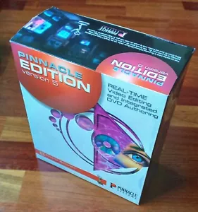 Pinnacle Edition Version 5, Pro Video Editing/DVD Authoring SW w/ Firewire Card - Picture 1 of 5