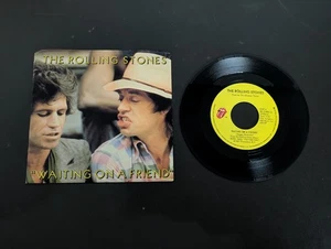 The Rolling Stones Waiting On A Friend/Little T&A 7" 45 Single - Picture 1 of 5