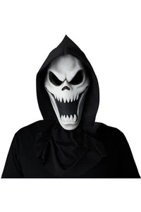 California Costume Spectre Light Up Mask Attached Hood Adult Accessory 6121-230 - Picture 1 of 3