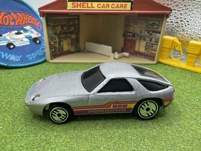 1978 Hot Wheels Porsche 928 - Silver UH Rims Ultra Hots Malaysia Vintage - Image 1 of 4