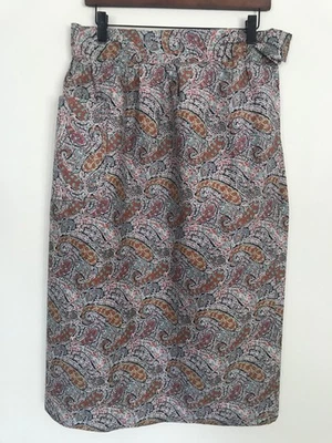 Falda delantal envolvente vintage Liberty Tana Lawn tela cachemira | M 12 | Bourton T 63 Foto 1 de 4