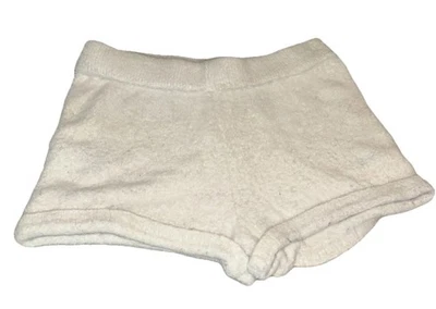 Pantalones cortos para dormir Forever 21 blancos difusos M/L (manchas de suciedad en la cintura) Foto 1 de 4