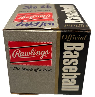 1992 Rawlings MLB World Series Baseball Blue Jays Vs Atlanta Braves (B58) #6 - Image 1 of 4