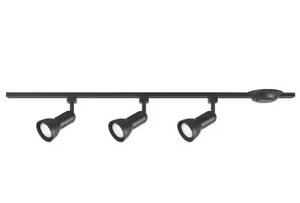Hampton Bay 44” 3-Light Black Linear Track Lighting Kit - Picture 1 of 9