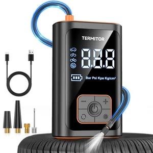 Tire Inflator Portable Air Compressor 150PSI Cordless Air Pump for Car, Motor... - Picture 1 of 8