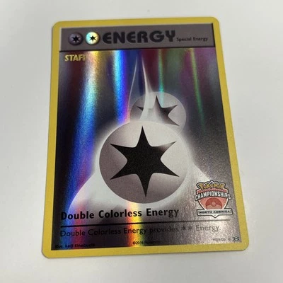 Pokémon TCG: Double Colorless Energy 90/108 NAIC STAFF Promo - Image 1 of 2