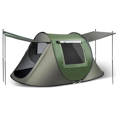 Instant Pop Up Tent, Automatic Easy Setup Outdoor Waterproof Windproof Family... - Image 1 of 4