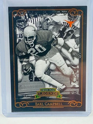 2008 Press Pass Legends Earl Campbell #055/999 - Image 1 of 2