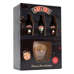 Baileys Gift - Baileys Irish Cream, Salted Caramel, Coffee Liqueur with Glass - Picture 1 of 8
