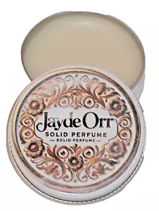 SOLID PERFUME JAYDE ORR JASMINE MAGNOLIA PEACH AMBER LIME Natural Balm 20Gg - Picture 1 of 6