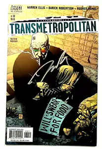 Transmetroplitan #36 Signed by Darick Robertson Vertigo DC Comic - Bild 1 von 3