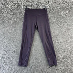 New Balance Leggings Girls Size S (7/8) Purple Active wear Leggings Size 7/8 - Picture 1 of 15