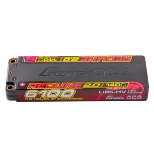 Gens Ace 6100mAh 140C 7.6V HV 2S Lipo Battery HardCase For 1/10 F1 Class X Ray - Picture 1 of 5