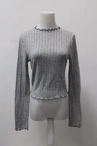 Heart Hips Women's Top Gray M Pre-Owned - Picture 1 of 2