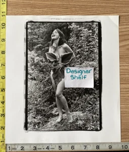Bjork Outdoors In Leaves Woodstock 1991 Szenenbuch Foto - Bild 1 von 1