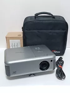 Optoma EP771 Portable DLP Projector Gray Black w/Bag & New Extra Bulb▪︎WORKS - Picture 1 of 17