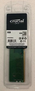 Crucial 8GB DDR4 2400 UDIMM - Picture 1 of 1