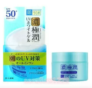 Japan HADALABO GOKUJUN All-in-One UV Whitening Gel Cream SPF50+/PA++++~w/Gift - Picture 1 of 3