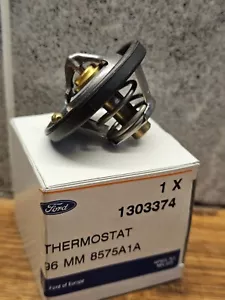 Genuine Ford Fiesta Focus Puma 1.4 1.6 Petrol Engine Thermostat & Seal 1303374 - Picture 1 of 7