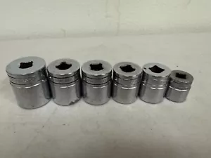 Snap On TW341-TW361, TW301, TW401 Dr. 6 Pt. Shallow SAE Socket Set - Picture 1 of 13