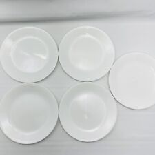 Corelle Classic Winter Frost White 5 Piece Dinner Plate Set 8.5”