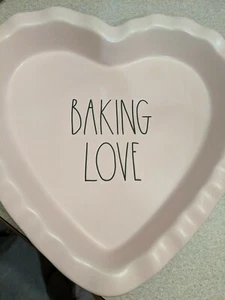 Panadero de corazón RAE DUNN "Baking Love" - Nuevo con etiquetas - Imagen 1 de 2
