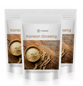 Korean GINSENG MAX 2600mg | 120 Tablets EXTRA POTENCY | Ginsenosides Male Libido - Picture 1 of 3