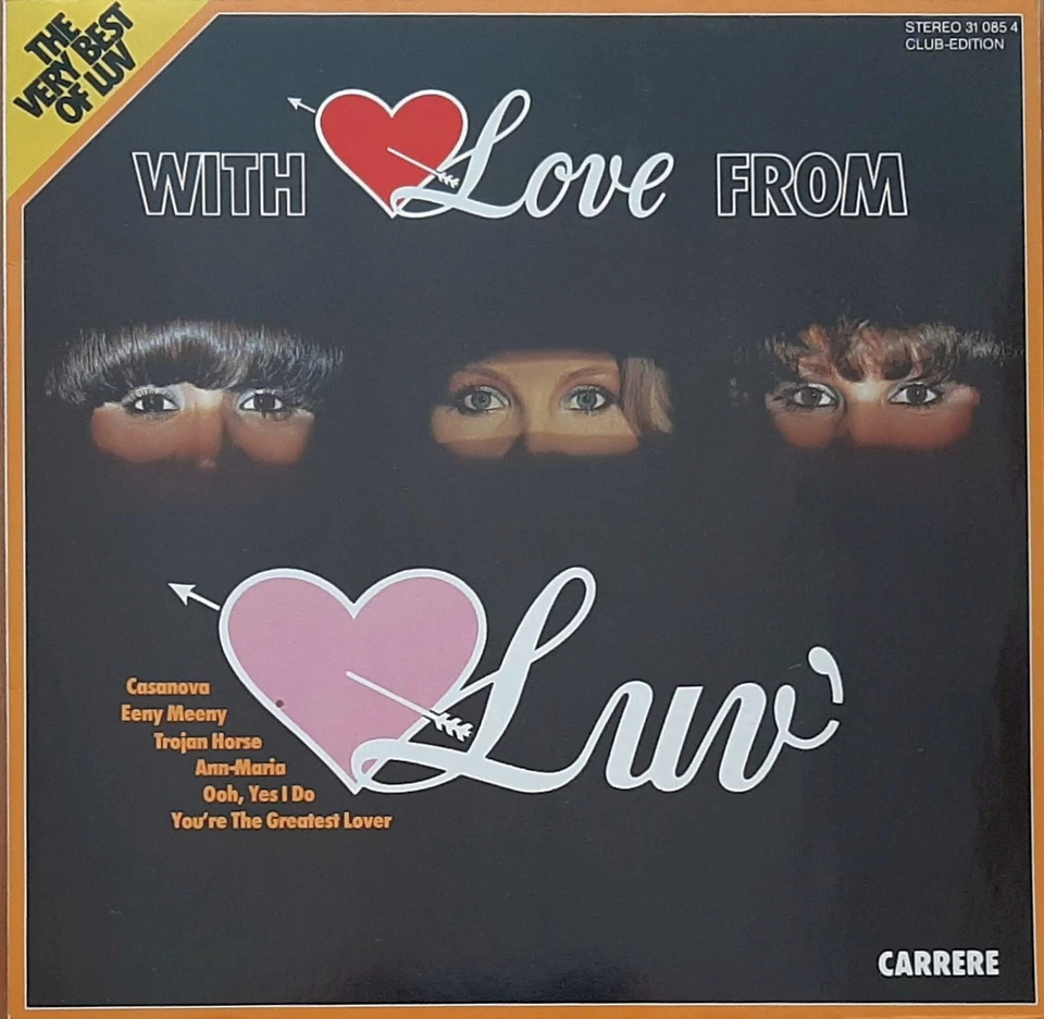 Luv - With Love From Luv: The Very Best Of (Carrere CE Vinyl-LP Germany 1980) - Bild 1 von 1