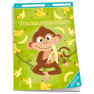 Trötsch Hausaufgabenheft A5 Grundschule Affe - Bild 1 von 2