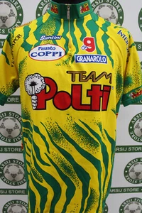 Radtrikot Bike SANTINI POLTI GR XXL D990 Shirt Maillot Trikot Jersey - Bild 1 von 2