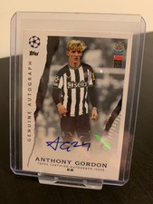 Anthony Gordon Genuine Autograph Card Topps Match Attax 2023/24 Auto AC-AG