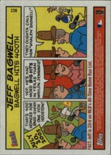 2004 Bazooka Comics Houston Astros Baseball Card #BC2 Jeff Bagwell