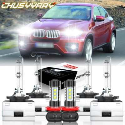 Faro HID haz alto/bajo + bombillas antiniebla para BMW X6 D1S + D1S + H11 2008-2014 Foto 1 de 4