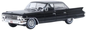 NEW RELEASE Oxford Diecast HO 1/87 Vehicle 1961 Cadillac DeVille Blk 87CSD61004 - Picture 1 of 6