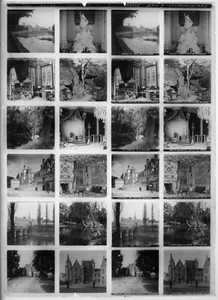 Educa.Stereo 12 Vues.Photos sur verre France 7.Environs Paris.Fontainebleau.Meau - Picture 1 of 2