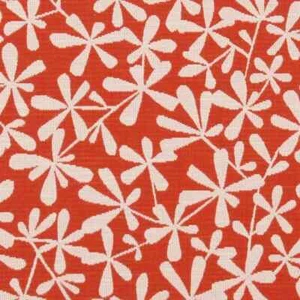 46 Yards fabric roll, upholstery, COTTON, POLYESTER , 54 1/2" Width, color red, - Picture 1 of 3