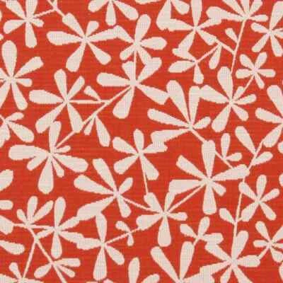 46 Yards fabric roll, upholstery, COTTON, POLYESTER , 54 1/2" Width, color red, - Image 1 of 3